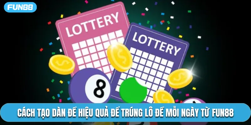 Cách Tạo Dàn Đề Hiệu Quả Để Trúng Lô Đề Mỗi Ngày Từ Fun88