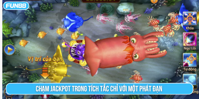 Chạm jackpot trong tích tắc chỉ với một phát đạn